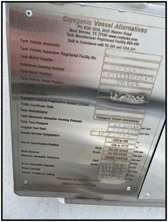 Used High-Pressure Nitrogen Pumper – 800 HP / 10,000 PSIG / 800,000 SCFH Flow Rate