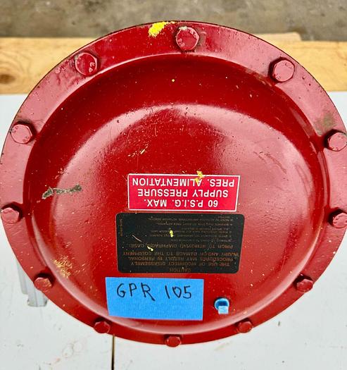 Used Masoneilan 3" Model 88U-25125 Diaphragm Control Valve | 1" Body | 150 ANSI | SVI-2 Valve Positioner | Air Filter Regulator