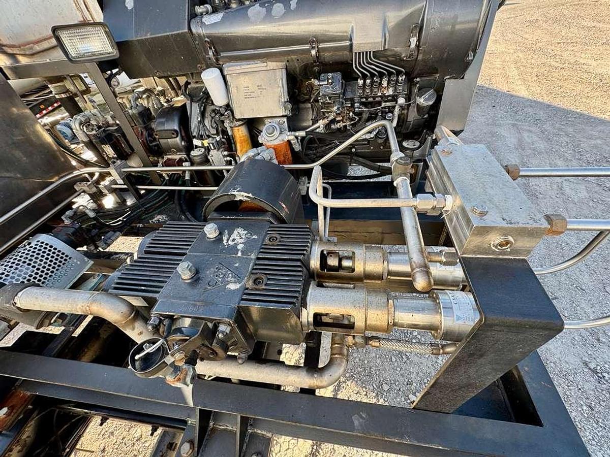 Used CS&P Nitrogen Pumper Skid 40,000 SCFH / 6,000 PSIG Pump and Cryotank and Vaporizer