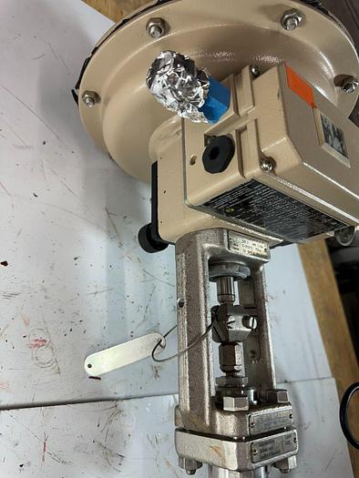 Used Samson 3277 Pneumatic Actuator with 3730-3 Process Controller | Size 1 | ANSI CL150 | 6.0 Bar / 90 PSI | 120 cm