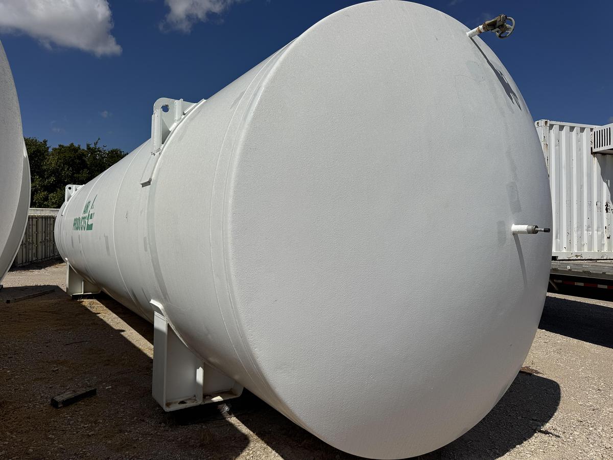 Used Process Engineering 20,000 Gallon Liquid Nitrogen Cryogenic Storage Tank – 150 PSI – Horizontal Vacuum Insulated