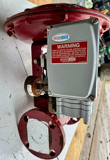 Used Masoneilan 3" Model 88U-25125 Diaphragm Control Valve | 2" Body | 150 ANSI | SVI-2 Valve Positioner | Air Filter Regulator
