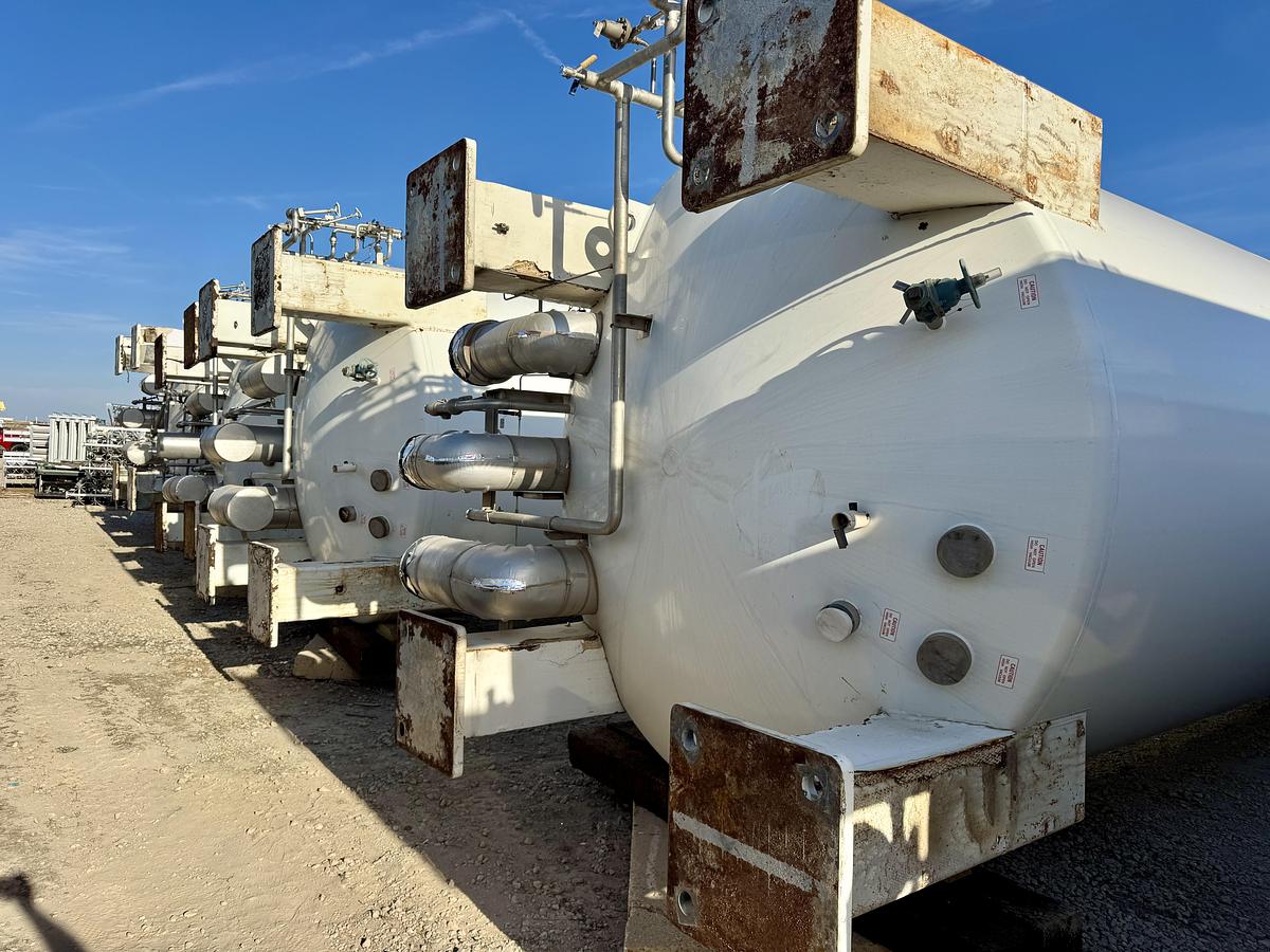 Used Chart Vertical LNG Storage Tank – 15,000 Gallon 175 PSI – ASME/NFPA 52 Ready to go