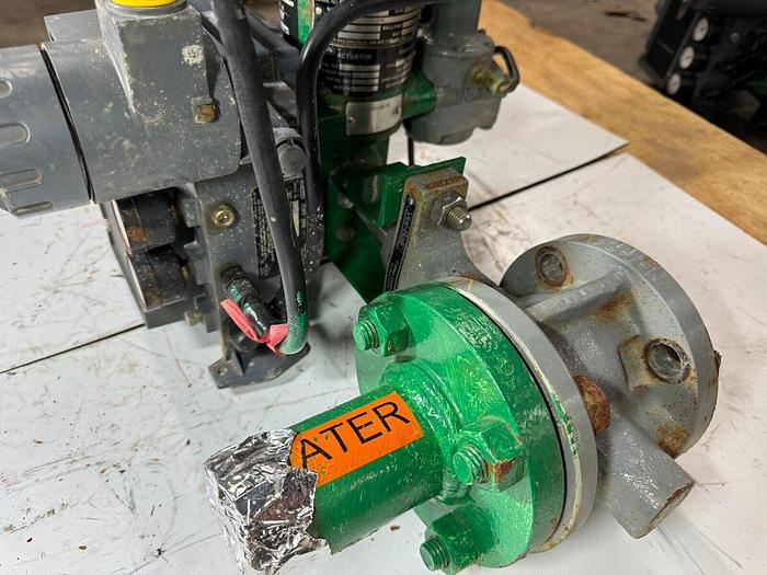 Used Fisher Controls Type 1052/V100 Pneumatic Actuator Valve | Size 20 | ANSI CL150 | Industrial Process Control