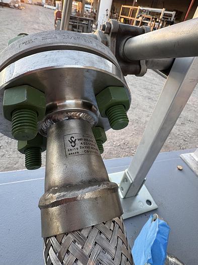 Mobile Vaporizer 55 MCFH / 700psi for LNG / LOX / LIN / LAR