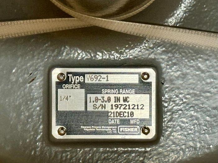 Used Fisher Actuator Valve | Type Y692-1 3288-1 | Industrial Flow & Pressure Control