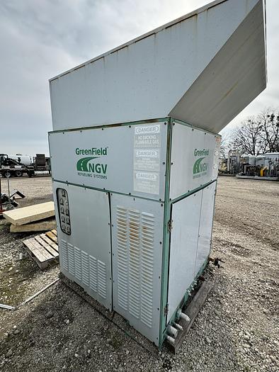 Used 2003 Greenfield / Sulzer CNG Compressor B65 -4/6NG, inlet 3-15 psi outlet 4500 psi capacity 83-110 SCFM