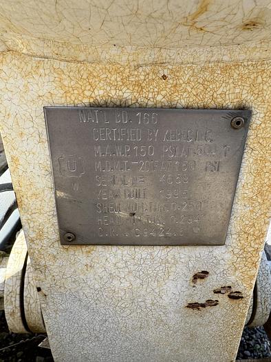 Used CNG Gas Dryer - STCNG14 Natural Gas Dryers, inlet 150 psi, flow 200-500 scfm