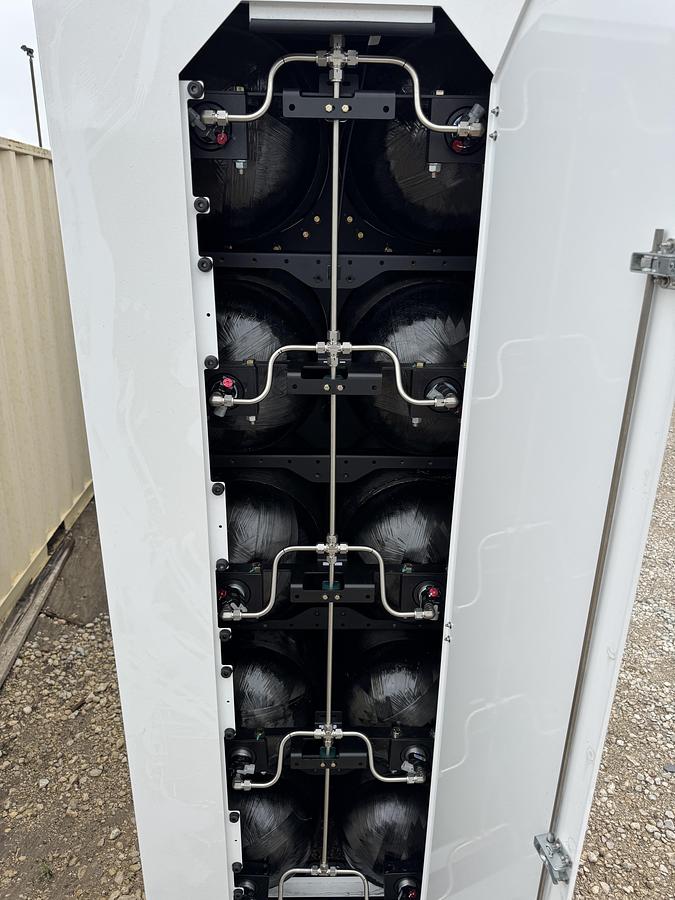 Used Truck Mount Compressed Hydrogen Gas Fuel Supply System