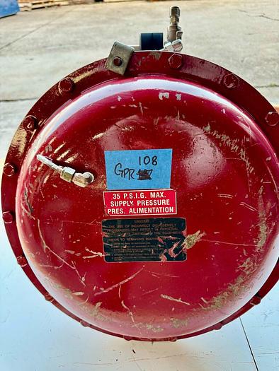Used Masoneilan 3" Model 88U-25125 Diaphragm Control Valve | 1" Body | 300 ANSI | SVI-2 Valve Positioner | Air Filter Regulator