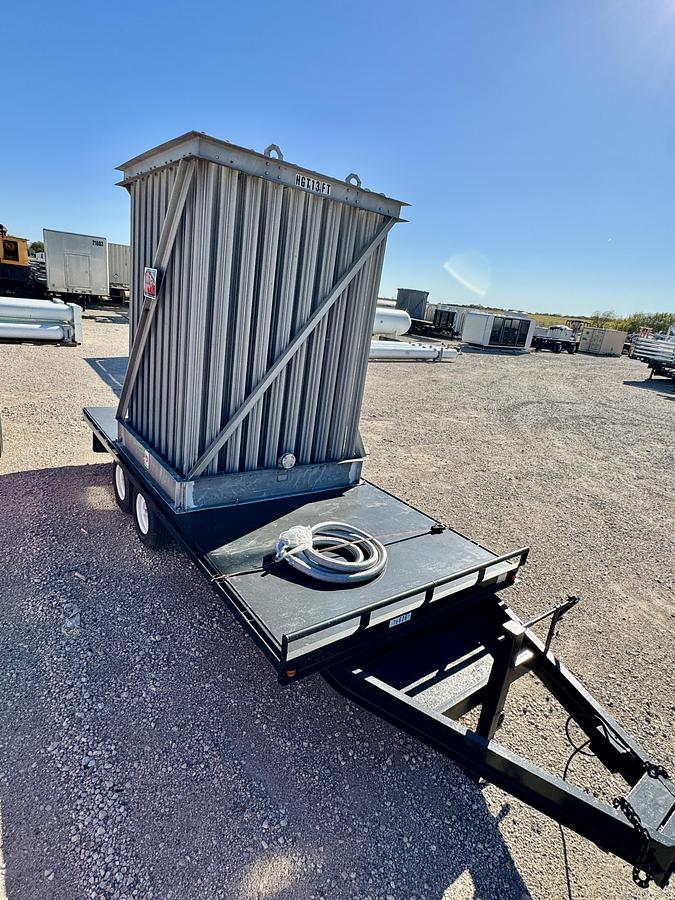 Used 2007 BigTex trailer with LNG Vaporizer 31MCFH at 100 psi
