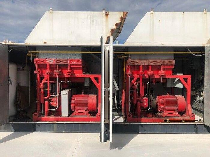 Used CNG Compressor 250 SCFM 2 x 125HP 5000 psi - 2 GGE a minute. Great for RNG / CNG