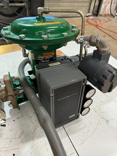 Used Fisher V150 Control Valve with 1052 Size 20 Pneumatic Actuator | 1" | ANSI CL150