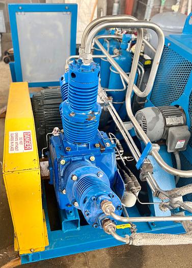 Used 1996 Silvan Industrial High Pressure Gas Compressor