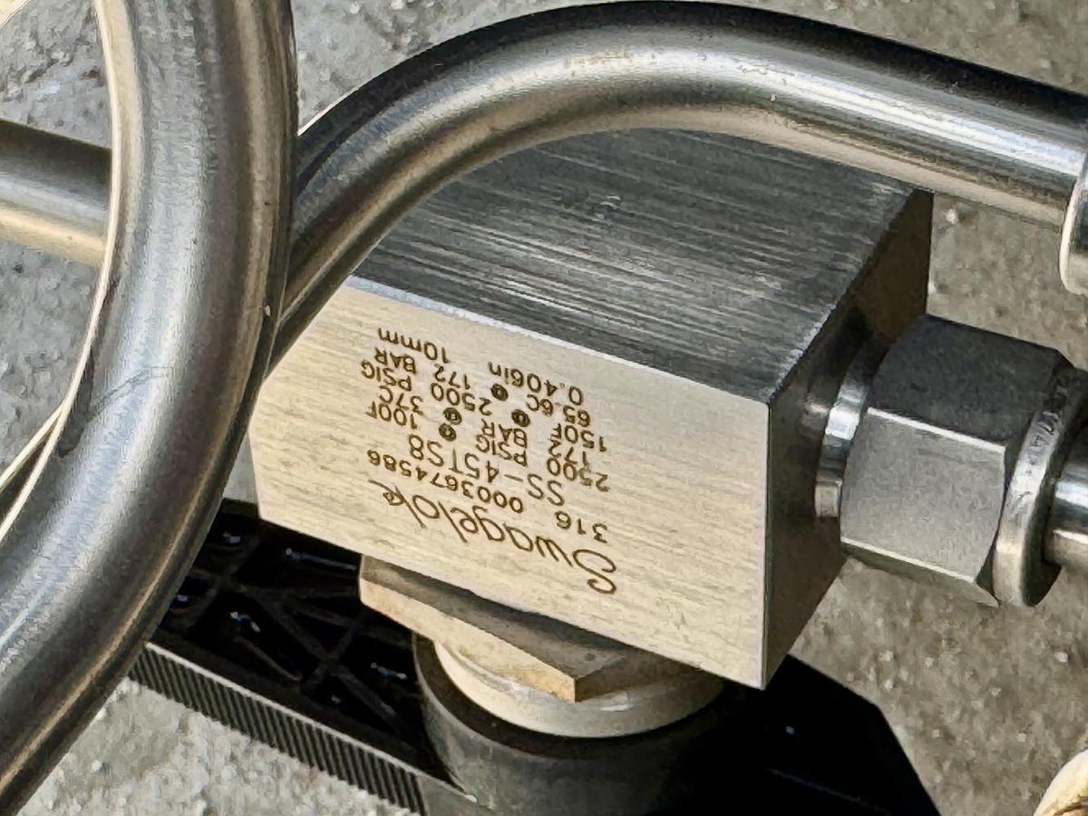 Used H2 Storage 350 Bars / Truck Mount Compressed Hydrogen Gas Fuel Supply System