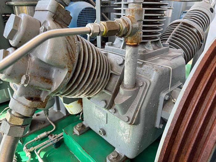 Brand New Greenfield B65 - 4NG CNG 5 stages Compressor 15-4500 psi @ 120 SCFM / + Engine Drive (optional)