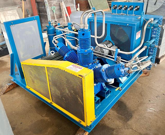 Used 1996 Silvan Industrial High Pressure Gas Compressor