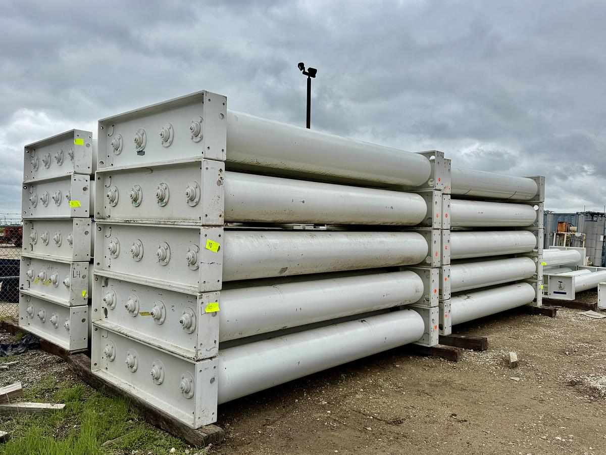 Used ASME High-Pressure Gas Storage Vessels  – 7,250PSI / 500BAR & 15,000PSI / 1,000 BAR CP Industries