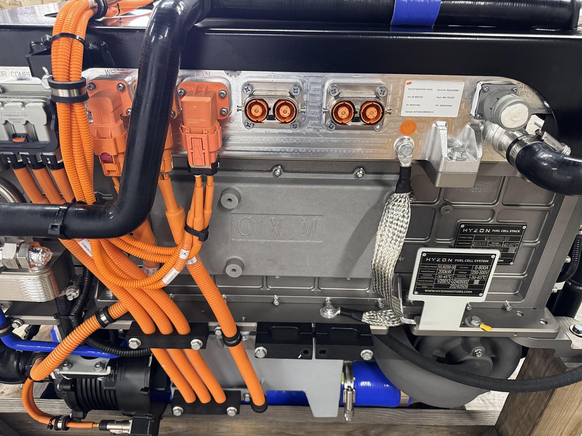 2024 Hyzon VLIII200-50 200KW Rated Power Fuel Cell System - Hydrogen Fuel Cell