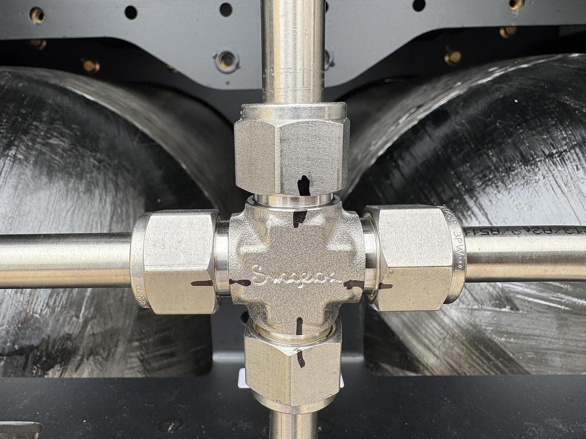 Used Truck Mount Compressed Hydrogen Gas Fuel Supply System