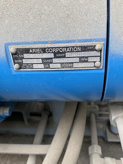 Used 4 Ariel Cng 250 HP compressors Up to 1287 SCFM, Super low hours