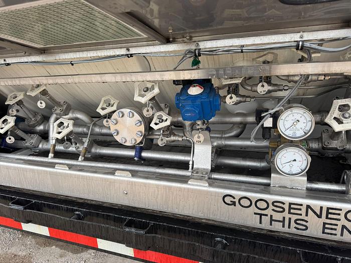 2022 Mobile Cryogenic Gas Trailer with Storage and Regasification