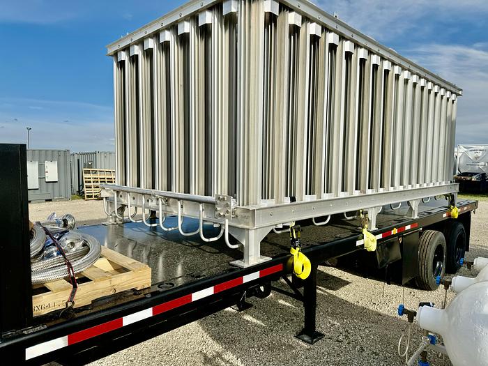 LNG Vaporizer / Cryogenic Vaporizer on the trailer - Brand New - Flow: 73 MCFH (Any Cryogenic)