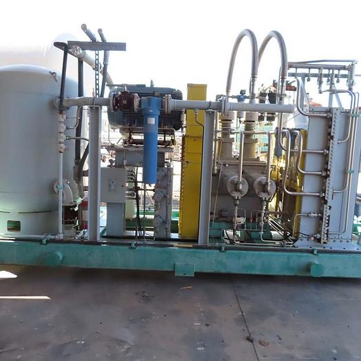 Used Greenfield High Pressure Hydrogen Compressor