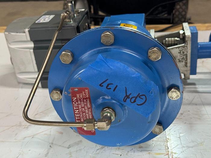 Used Metso Automation / Jamesbury QPX1C/MC Pneumatic Actuator Valve | Quadra-Power X | 60–100 PSI | Pmax 19.6 Bar