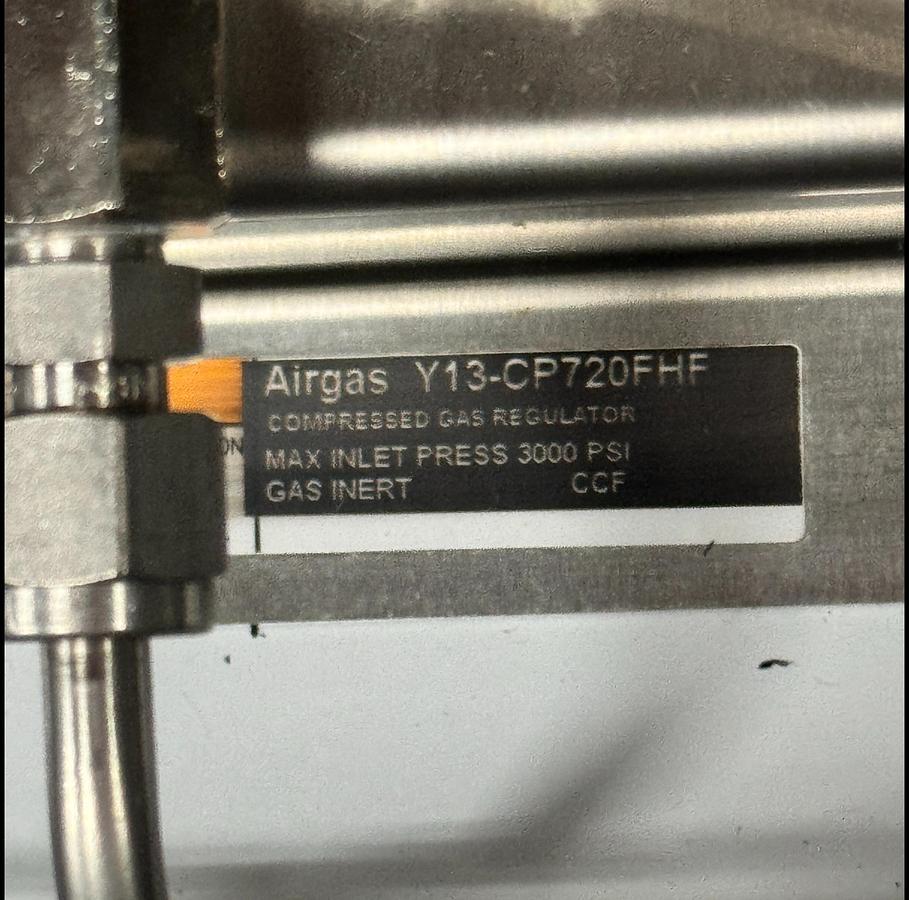 Used Hydrogen Switchover Manifold w/ Excess Flow and Estop Protection