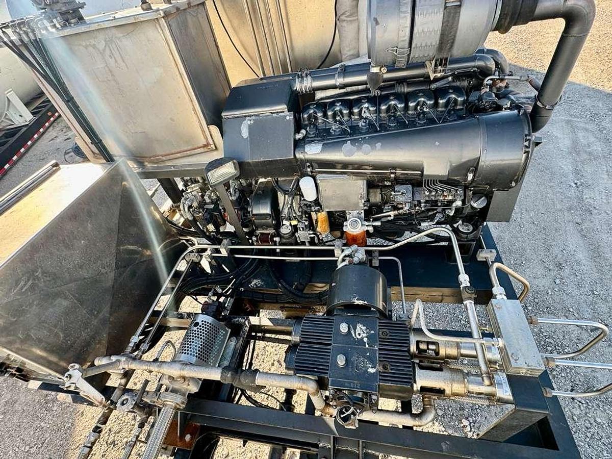 Used CS&P Nitrogen Pumper Skid 40,000 SCFH / 6,000 PSIG Pump and Cryotank and Vaporizer