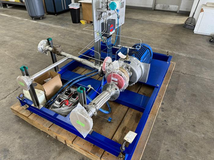 Refurbished LNG Pump Skid GBS 155 (Cryo Star / Nikkiso) - 120 GPM, 75 psig 20HP 60 Hz
