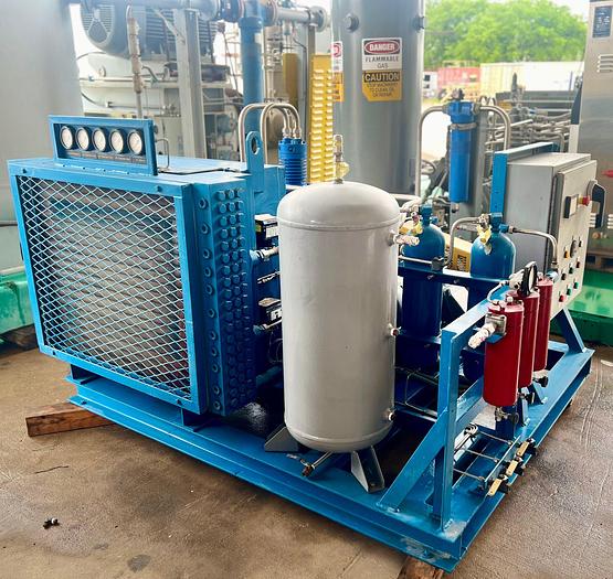 Used 1996 Silvan Industrial High Pressure Gas Compressor