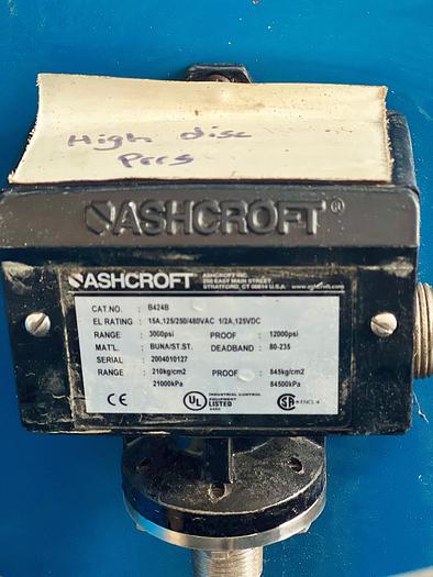 Used 1996 Silvan Industrial High Pressure Gas Compressor