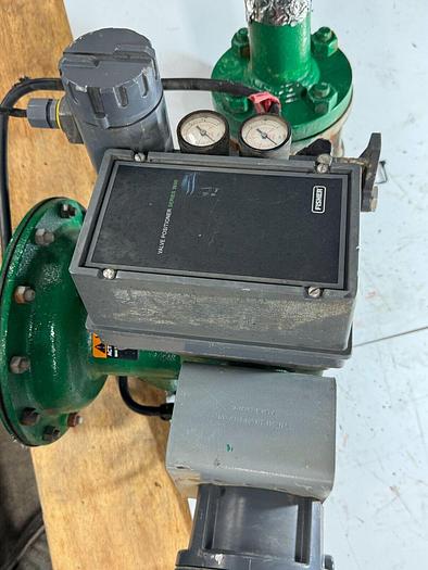 Used Fisher Controls Type 1052/V100 Pneumatic Actuator Valve | Size 20 | ANSI CL150 | Industrial Process Control