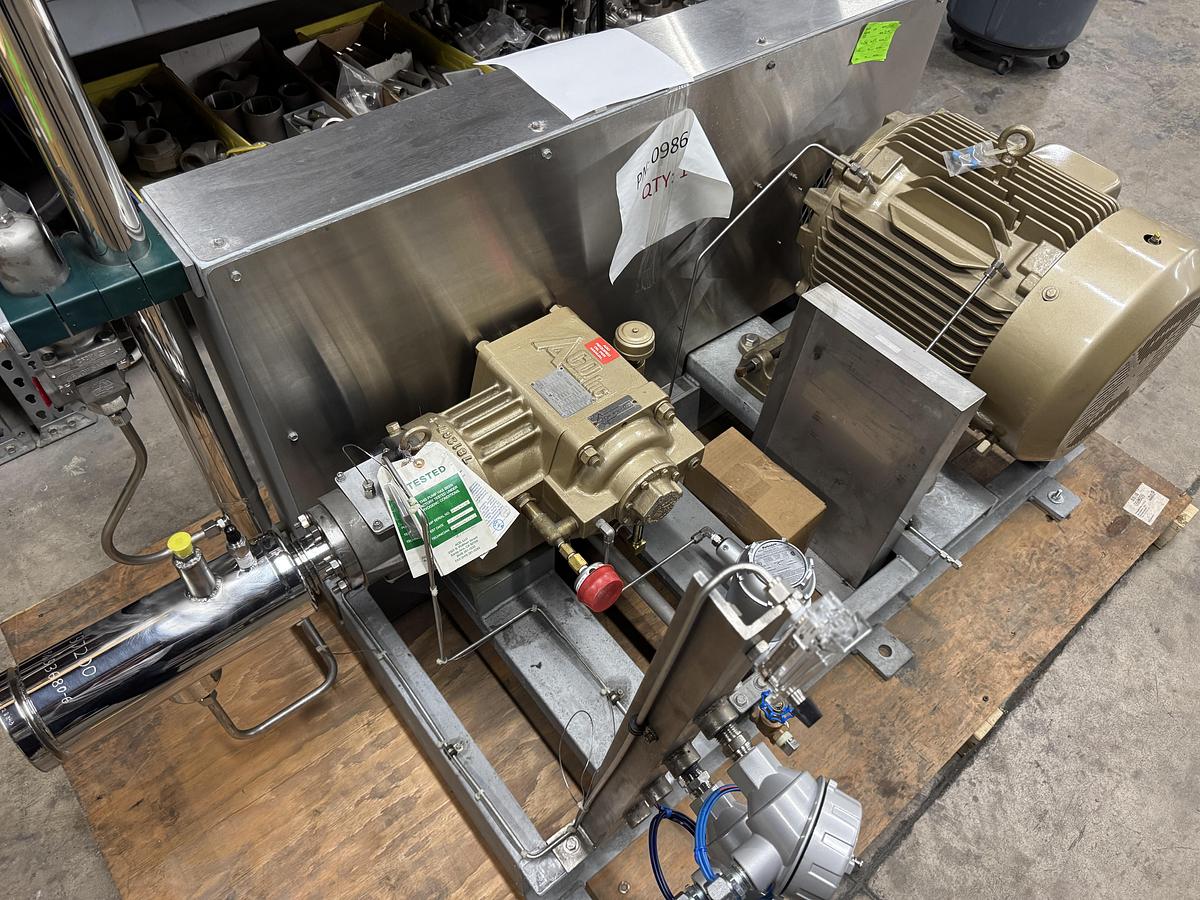 Nikkiso - ACD SGV Liquid Hydrogen Cryogenic Pump LH2, LIN, LAR 7000 PSI, 3.1- GPM Flow 40HP