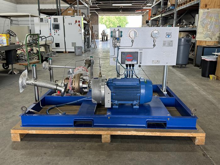 Refurbished LNG Pump Skid GBS 155 (Cryo Star / Nikkiso) - 120 GPM, 75 psig 20HP 60 Hz