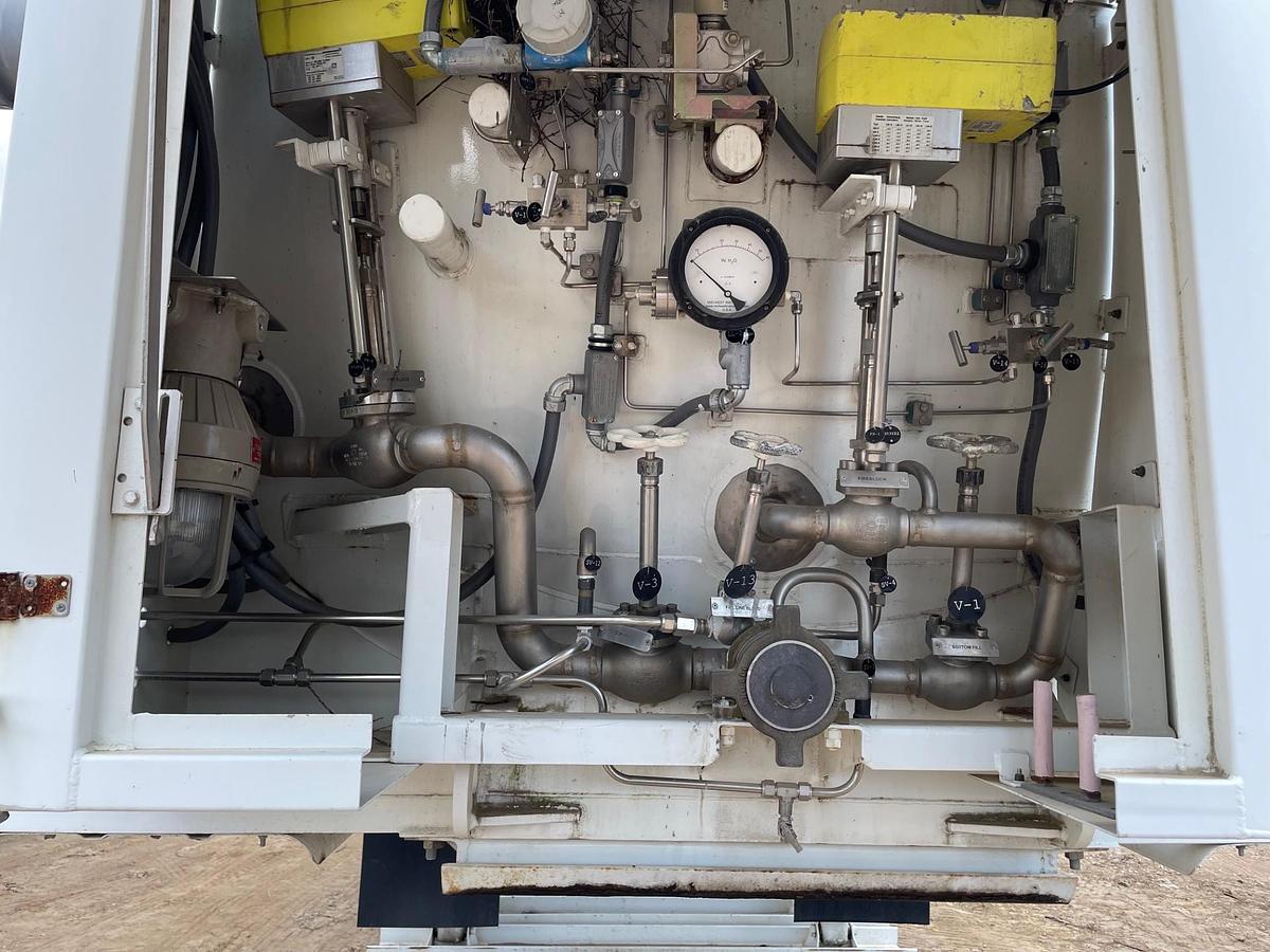 Used Mobile Energy Solutions Remote LNG Train System – Complete Mobile LNG Storage & Regasification Unit with PLC Control and Telemetry
