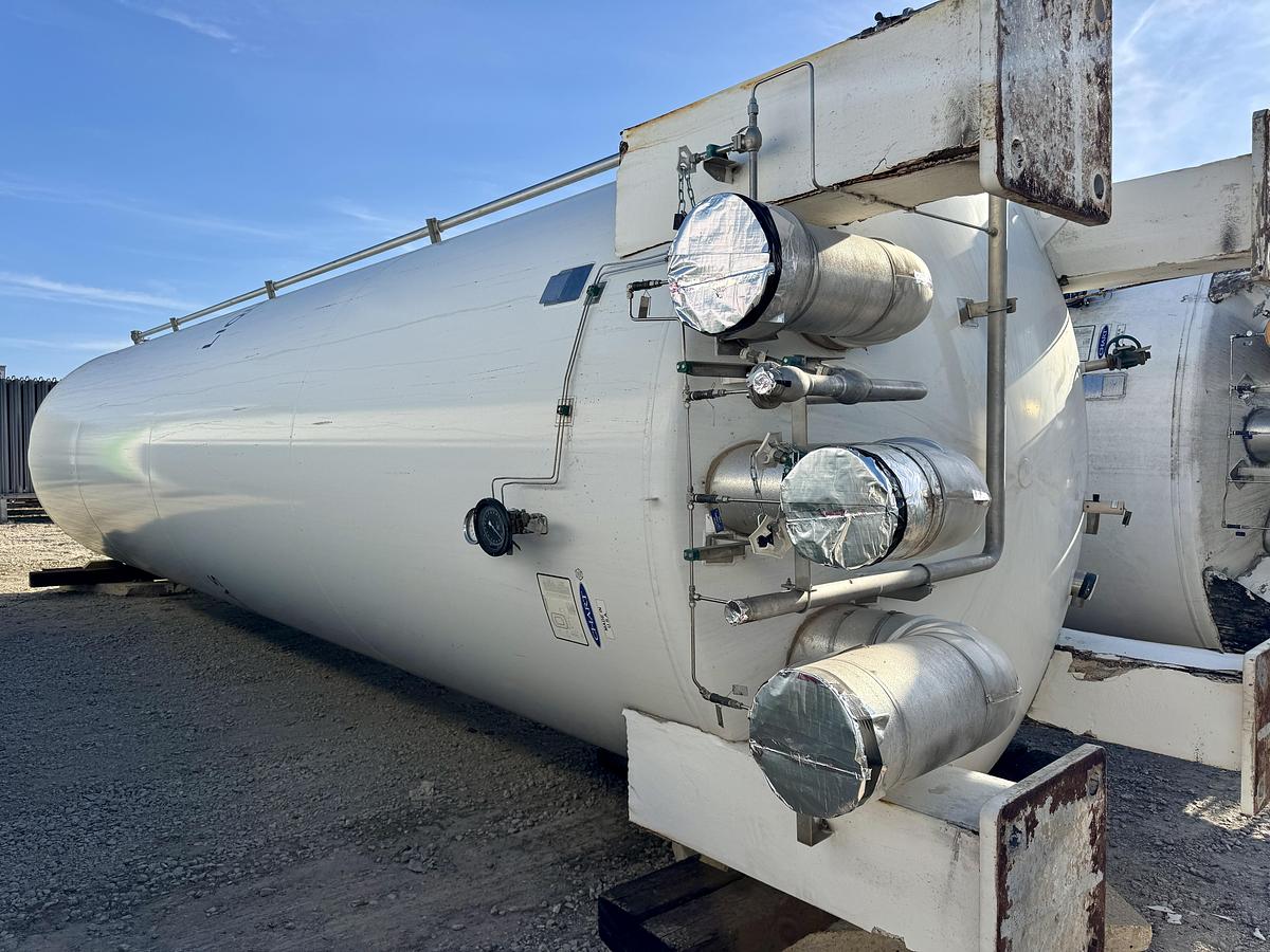 Used Chart Vertical LNG Storage Tank – 15,000 Gallon 175 PSI – ASME/NFPA 52 Ready to go