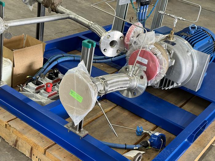 Refurbished LNG Pump Skid GBS 155 (Cryo Star / Nikkiso) - 120 GPM, 75 psig 20HP 60 Hz