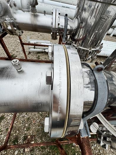 Used 140 PSI Pall Filter Housing Skid