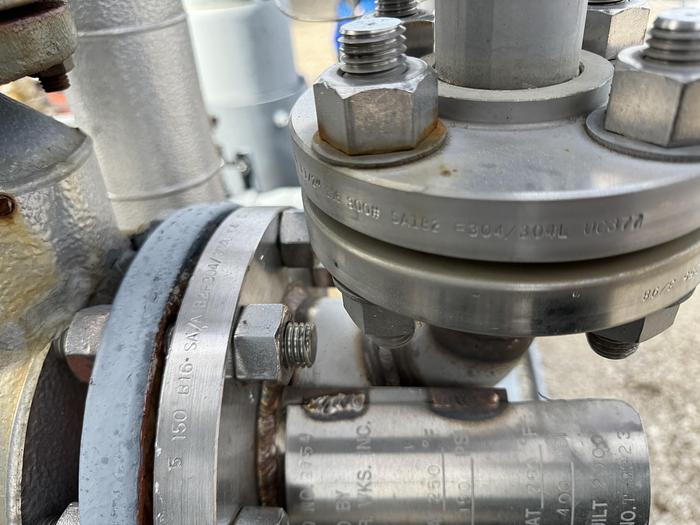 Used LNG Regasification Trailer with Gas Odorizer 26,000 scfh (LNG Vaporizer Skid)