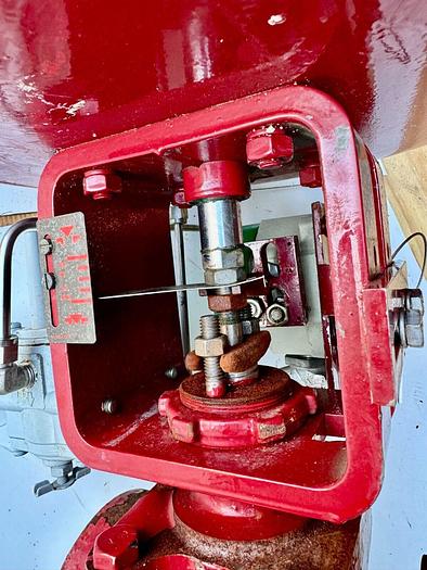 Used Masoneilan 3" Model 88U-25125 Diaphragm Control Valve | 1" Body | 300 ANSI | SVI-2 Positioner | 100 PSI