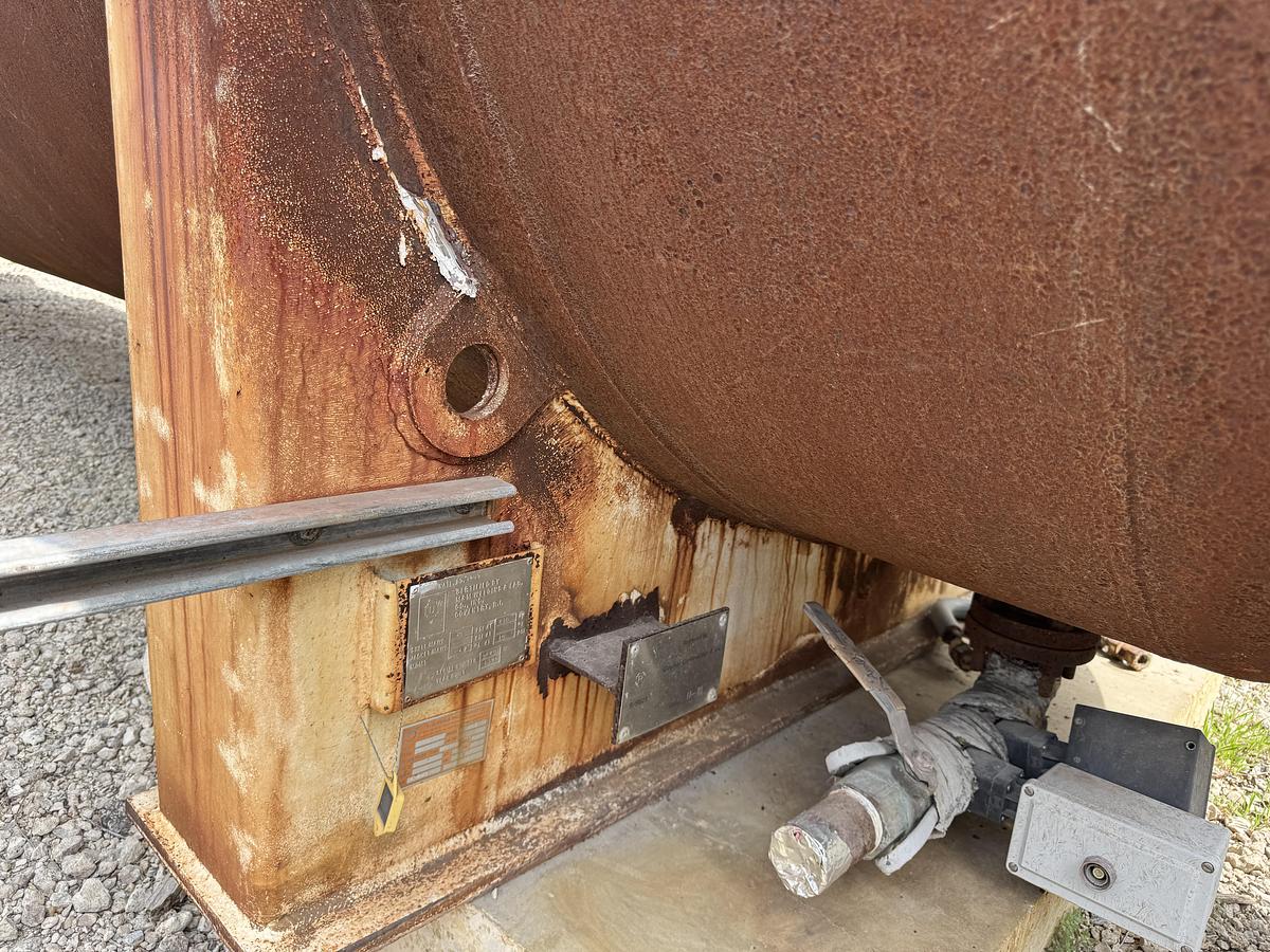 Used 2 million SCF/Hr 720 PSI Steam Sparged / Water Ballast Cryogenic Vaporizer LOX; LIN; LAR