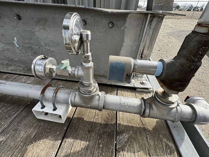 Used LNG Regasification Trailer with Gas Odorizer 26,000 scfh (LNG Vaporizer Skid)