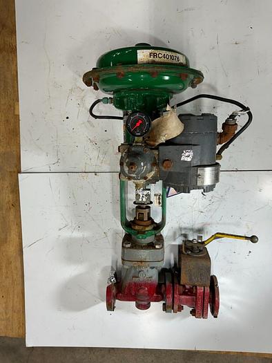 Used Fisher Size 30 Spring-Opposed Diaphragm Actuator | 3/4" Travel | 3–15 PSI Range