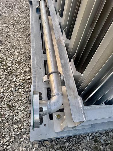 Cryogenic Ambient Vaporizer 74,000 SCFH / 700 PSI for LNG, LOX, LIN, LAR - ReGasPro 74 - Brand New