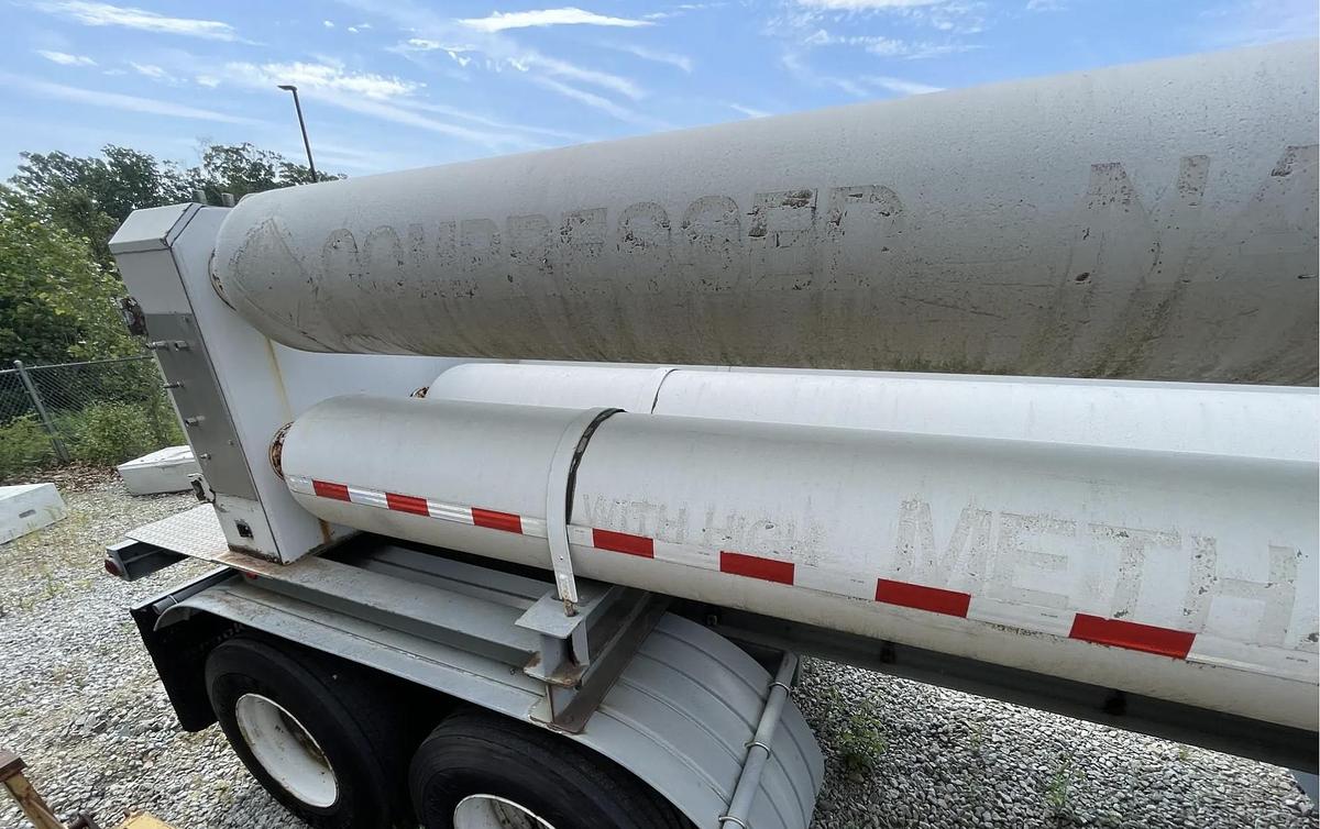 Used 40-foot 3,855 PSI, Class 1 High Pressure Trailer for CNG, Hydrogen, Nitrogen Service