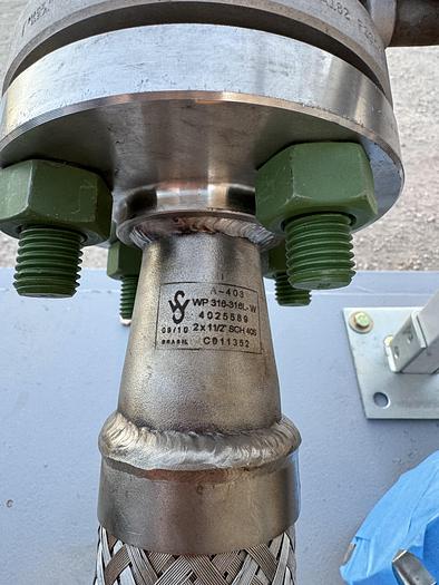 Mobile Vaporizer 55 MCFH / 700psi for LNG / LOX / LIN / LAR