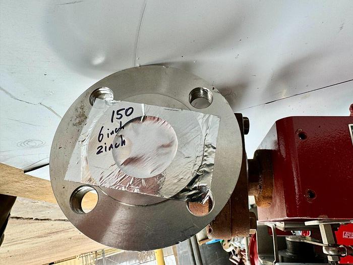 Used Masoneilan 3" Model 88U-25125 Diaphragm Control Valve | 1" Body | 150 ANSI | SVI-2 Valve Positioner | Air Filter Regulator